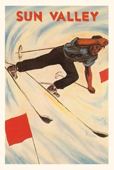 Paperback Vintage Journal Sun Valley Idaho Skier Book
