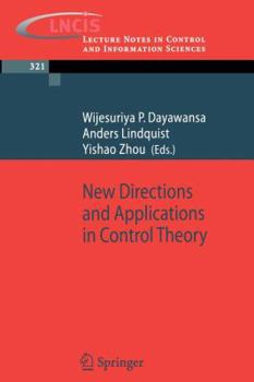 Paperback New Directions and Applications in Control Theory Book
