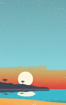 Paperback Internet Password Organizer: Discrete Internet Password Log Keeper: Tropical Beach Sunset Book