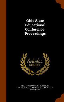 Hardcover Ohio State Educational Conference. Proceedings Book