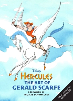 Hardcover Disney's Hercules: The Art of Gerald Scarfe Book