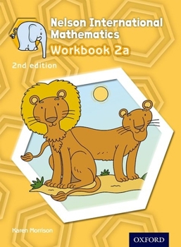 Spiral-bound Nelson International Mathematics 2nd Edition Workbook 2a Book