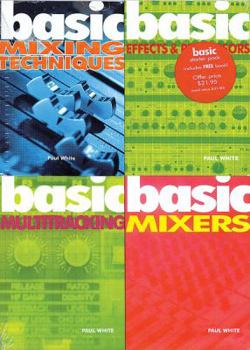 Paperback Basics 4-Pack -- Studio Recording Basics a: 4 Books Book