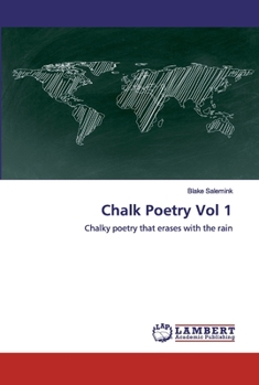 Paperback Chalk Poetry Vol 1 Book
