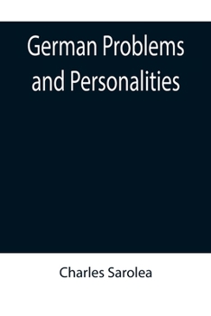 Paperback German Problems and Personalities Book