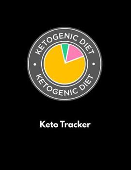Ketogenic Diet Keto Tracker: Plain Black Themed Female Fitness and Weight Loss Tracker