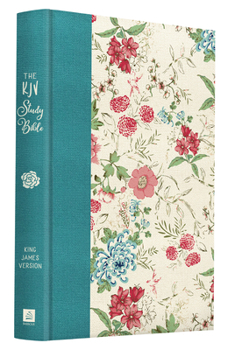 Hardcover KJV Study Bible (New Feminine Cover Design) Book