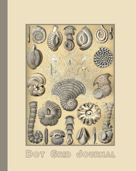 Dot grid journal: Ernst Haekel's Kunstformen der Natur - Artform of nature (1904) geometric shapes and natural forms cover art for the vintage illustration appreciator or ocean lover -