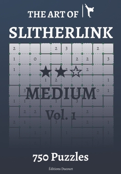 Paperback The Art of Slitherlink Medium Vol.1 Book