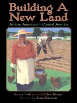 Hardcover Building a New Land: African Americans in Colonial America Book