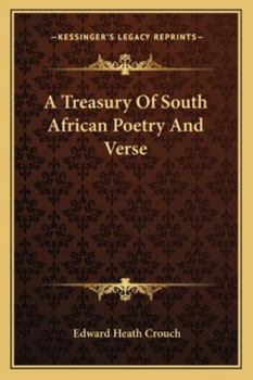 A Treasury of South African Poetry and Verse
