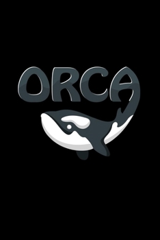 Orca: 6x9 Orca Killer Whale | blank with numbers paper | notebook | notes