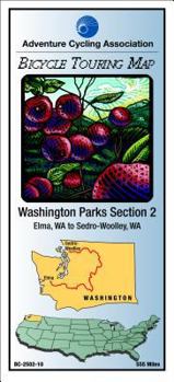 Map Washington Parks Bicycle Route - 2: Elma, Washington - Sedro-Woolley, Washington - 555 Miles Book