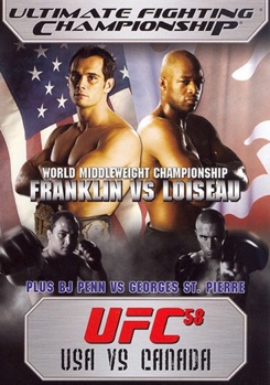 DVD UFC 58: USA vs. Canada Book