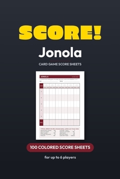 Paperback Score! Jonola Score Sheets Book