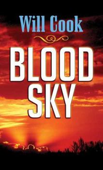 Hardcover Blood Sky: Western Stories [Large Print] Book