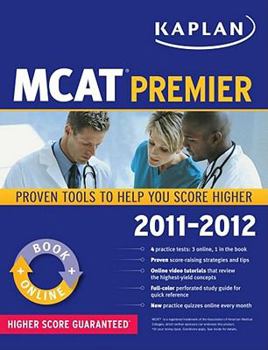 Paperback Kaplan MCAT Premier Program [With Access Code] Book