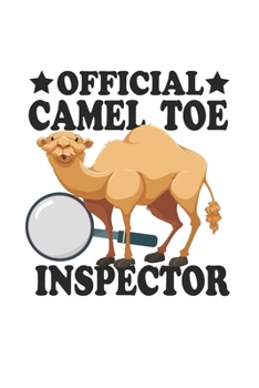 Paperback Notebook: Cameltoe Inspector String Sexy Dirty Gift 120 Pages, 6X9 Inches, Lined / Ruled Book