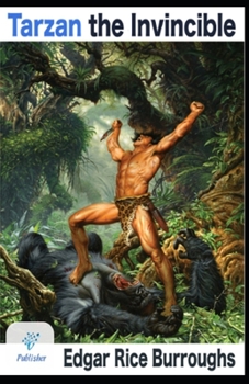 Paperback Tarzan the Invincible Illustrated Book