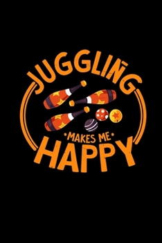 Juggling: 6x9 JUGGLING | dotgrid | dot grid paper | notebook | notes