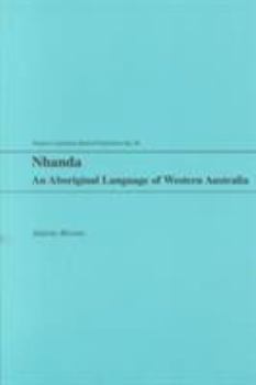 Nhanda: An Aboriginal Language of Western Australia (Oceanic Linguistics Special Publications) - Book  of the Oceanic Linguistics Special Publications