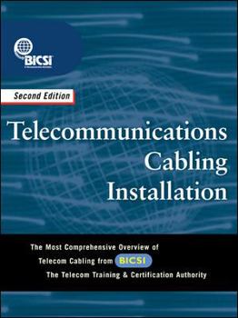 Hardcover Telecommunications Cabling Installation Book