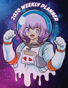 Paperback 2020 Anime Weekly Planner dated with to do notes: Dated calendar with to do list Manga theme Book