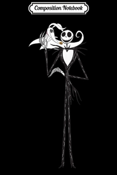 Composition Notebook: Disney Halloween Nightmare Before Christmas Zero and Jack Journal/Notebook Blank Lined Ruled 6x9 100 Pages