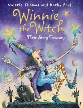 Paperback Winnie the Witch: Three Story Treasury Book