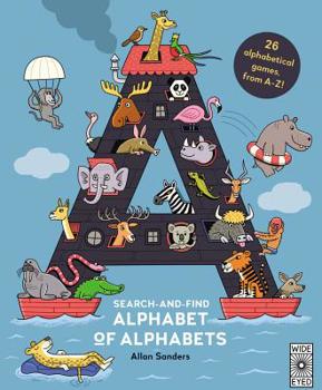 Hardcover Search and Find Alphabet of Alphabets Book