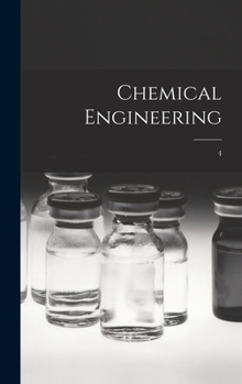 Hardcover Chemical Engineering; 4 Book