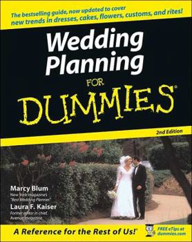 Paperback Wedding Planning for Dummies Book