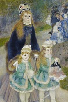 Art Journal: Pierre-Auguste Renoir - La Promenade - Art Cover College Ruled Notebook - 110 Pages