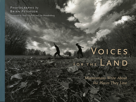 Hardcover Voices for the Land: Minnesotans Write about the Places They Love Book