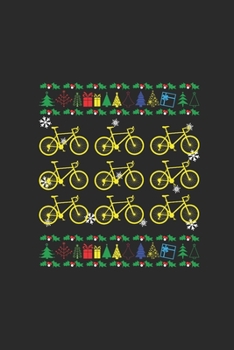 Paperback Christmas Bicycle: Dotted Bullet Notebook (6" x 9" - 120 pages) Christmas Themed Notebook for Daily Journal, Diary, and Gift Book