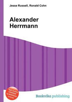Paperback Alexander Herrmann Book