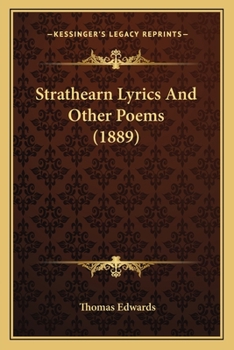 Paperback Strathearn Lyrics And Other Poems (1889) Book