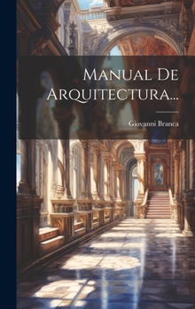 Hardcover Manual De Arquitectura... [Spanish] Book