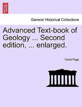 Paperback Advanced Text-Book of Geology ... Second Edition, ... Enlarged. Book