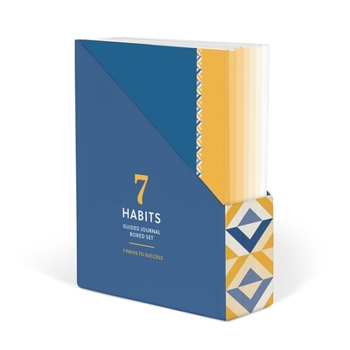 Paperback 7 Habits Guided Journal Boxed Set: 7 Paths to Success Book