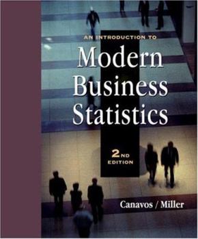 Hardcover An Introduction to Modern Business Statistics [With CDROM] Book