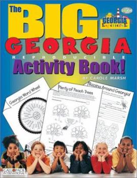 Paperback The Big Georgia Reproducible Activity Book (The Georgia Experience) Book