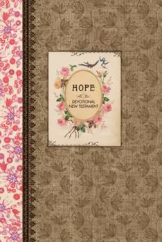 Hardcover Hope Devotional New Testament-NLT-Psalms and Proverbs Book