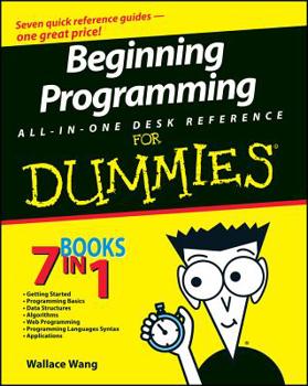 Paperback Beginning Programming All-In-One Desk Reference for Dummies Book