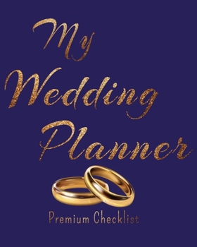 My Wedding Planner a Portable Guide to Organizing Your Dream Wedding 2021 / 2020 Wedding Planner golden wedding rings Aureate Gold design Auric Style ... Budget Planner Bride Wedding Engagement Gift