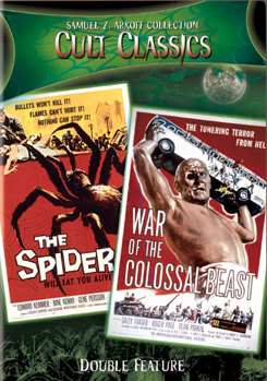 DVD The Spider / War of the Colossal Beast Book