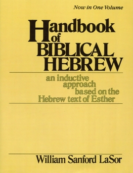 Paperback Handbook of Biblical Hebrew Book