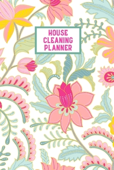 Paperback House Cleaning Planner: Daily Weekly Check List Routine For The Year For Your Home Journal Book