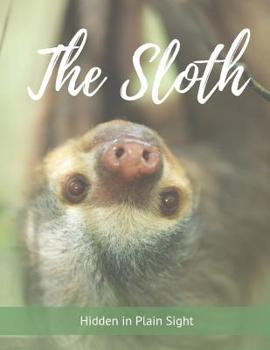 Paperback The Sloth: 8.5 x 11 Easy to Write In Internet Password Organizer Book