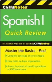 Paperback Spanish I Quick Review Book